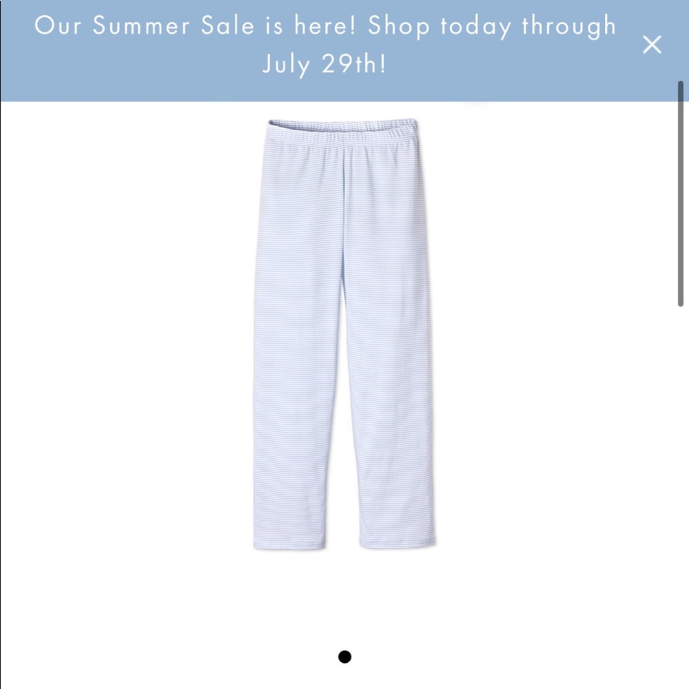 Lake Pajamas French Blue Pants